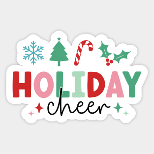 holiday cheer Sticker